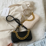 Purple Fashion Casual Solid Shoulder Bags