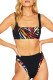 Zebra Sexy Print Backless Swimwears