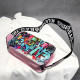 Pink Fashion Geometric Print Bag Accessories