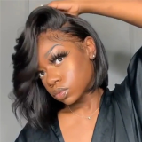 Black Fashion Street Solid Wigs Accessories