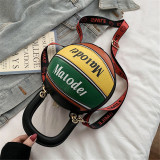 Yellow Fashion Casual Letter Solid Messenger Bags