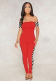 As Show-1 Polyester healthy cloth Patchwork Fashion Jumpsuits & Rompers