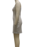 Apricot Sexy Hot Drilling Mesh Swimwears Cover Up