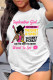 Multicolor Fashion Casual Print Basic O Neck T-Shirts