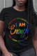 Black Casual Print Patchwork O Neck T-Shirts
