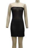 Apricot Sexy Hot Drilling Mesh Swimwears Cover Up
