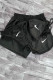 Black Sexy Solid Embroidered Swimwears
