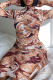Colour Sexy Print Patchwork Half A Turtleneck Pencil Skirt Dresses
