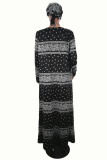 Red Sexy Print Hollowed Out Patchwork Swimwears