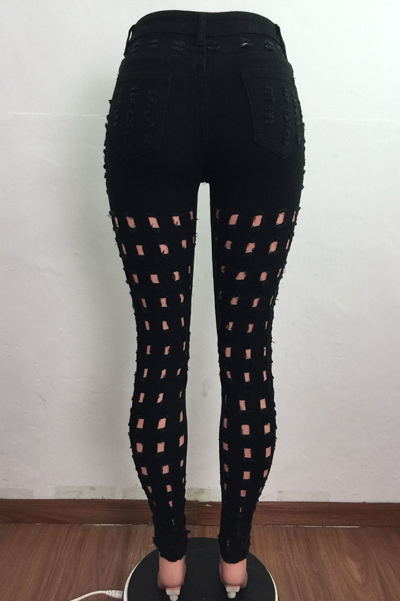 mid waist skinny