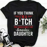 Grey Fashion Casual Print Basic O Neck T-Shirts