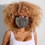 Silver Fashion Casual Face Protection