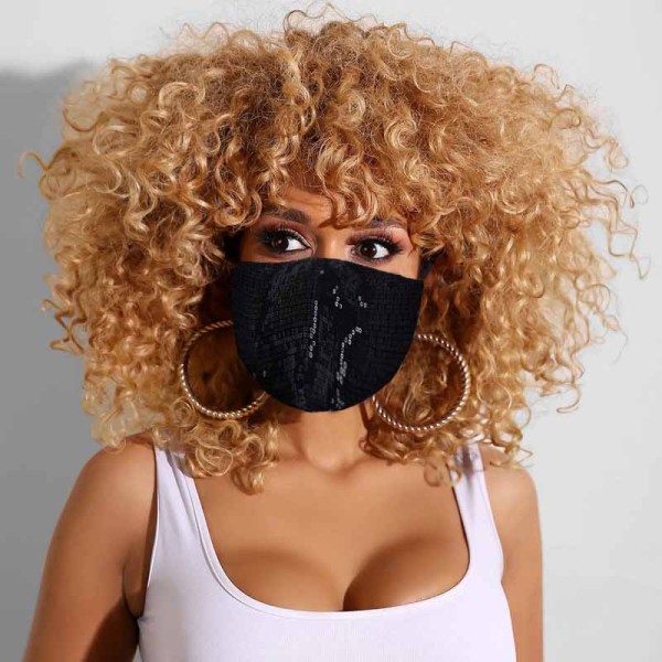 Black Fashion Casual Face Protection
