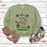 Grey Casual Letter Print Patchwork O Neck Tops