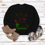 Grey Casual Letter Print Patchwork O Neck Tops
