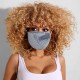 Silver Fashion Casual Face Protection