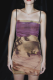 Khaki Sexy Print Patchwork Spaghetti Strap Pencil Skirt Dresses