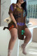 Coffee Casual Letter Print Patchwork Slit V Neck Short Sleeve Two Pieces