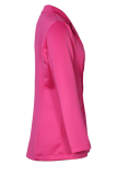 Rose Red Street Solid Patchwork Turndown Collar Outerwear