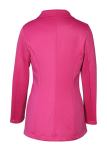 Rose Red Street Solid Patchwork Turndown Collar Outerwear