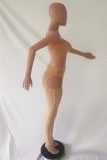 Apricot Sexy Casual Solid Hollowed Out Backless One Shoulder Sleeveless Two Pieces