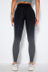 Black Street Sportswear Gradual Change Solid Patchwork