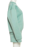 Pink Casual Solid Patchwork O Neck Long Sleeve Two Pieces