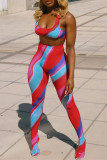 Colour Casual Sportswear Solid Vests Pants U Neck Sleeveless Two Pieces