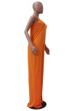 Apricot Fashion Casual Solid Basic O Neck Sleeveless Regular Jumpsuits