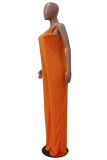 Apricot Fashion Casual Solid Basic O Neck Sleeveless Regular Jumpsuits