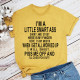 Yellow Fashion Casual Letter Print Basic O Neck T-Shirts