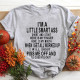 Grey Fashion Casual Letter Print Basic O Neck T-Shirts