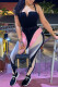 Black Sexy Casual Patchwork Backless Spaghetti Strap Skinny Jumpsuits