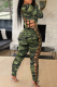 Green Sexy Solid Hollowed Out Skinny Jumpsuits