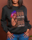 Black Casual Sportswear Print Patchwork O Neck Tops