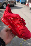Red Casual Sportswear Solid Color Breathable Air Cushion Running Shoe