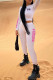 White Casual Sportswear Letter Print Basic O Neck Long Sleeve Two Pieces