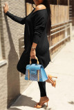 Apricot Fashion Casual Solid Hollowed Out V Neck Long Sleeve Two Pieces