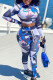 Blue Sexy Print Patchwork O Neck Long Sleeve Two Pieces