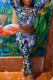 Multicolor Fashion Casual Print Basic Turndown Collar Long Sleeve Two Pieces