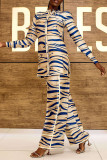 White Pre-sale Fashion Casual Print Basic Long Sleeve Two Pieces