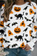White Fashion Casual Print Basic O Neck Tops