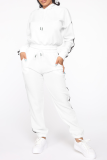 Red Casual Solid Patchwork O Neck Long Sleeve Two Pieces