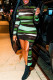 Green Fashion Sexy Print Patchwork O Neck Irregular Dress Dresses