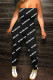 Multi-color Sexy Letter Print Patchwork Strapless Jumpsuits