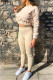 Apricot Fashion Casual Solid Patchwork O Neck Long Sleeve Two Pieces