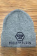 Grey Fashion Street Embroidery Patchwork Hat