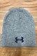 Gray White Fashion Street Embroidery Patchwork Hat