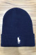 Navy Blue Fashion Street Embroidery Patchwork Hat