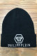 Cowboy Black Fashion Street Embroidery Patchwork Hat